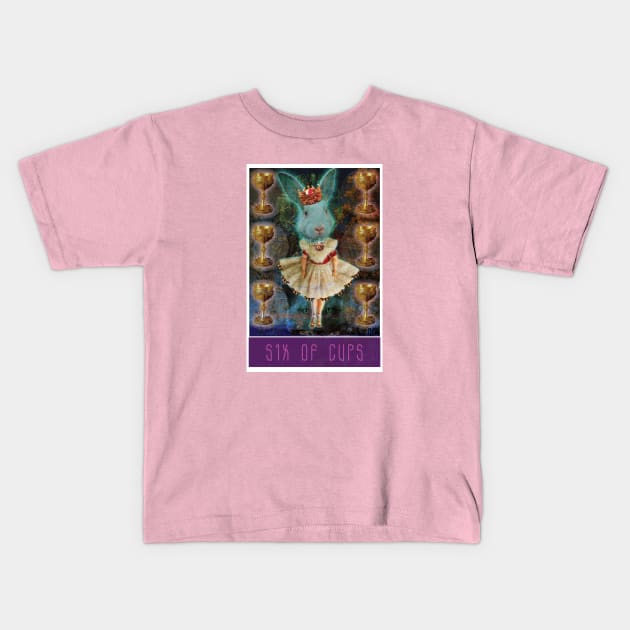 6 of Cups Kids T-Shirt by Artgirl253